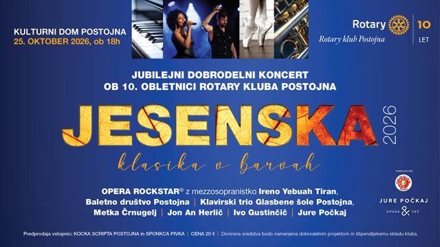 vabilo Jesenska klasika v barvah